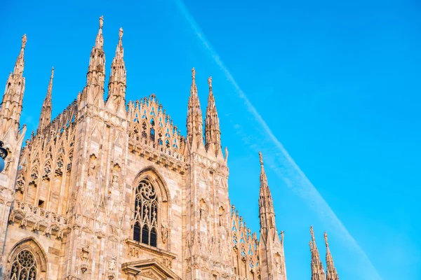 Milan Cathedral Duomo Milano Gothic Church Located Historical Center Milan — Stock Photo, Image