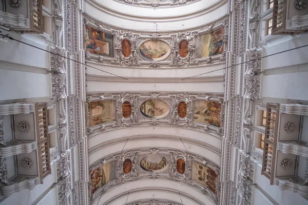 Salzburg Avusturya Nisan 2017 Dome Salzburger Dom Veya Salzburg Katedrali — Stok fotoğraf
