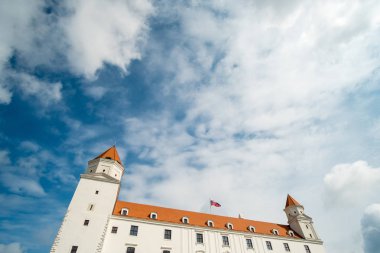 Bratislava Castle, ana kale Bratislava, Slovakya sermaye şehir.
