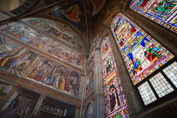 Florencia Italia Mayo 2017 Interior Iglesia Santa Maria Novella Primera —  Fotos de Stock