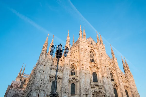 Milan Cathedral Duomo Milano Gothic Church Located Historical Center Milan — Stock Photo, Image