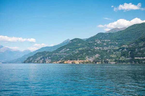 Paisaje Vista Del Lago Como Italia — Foto de Stock