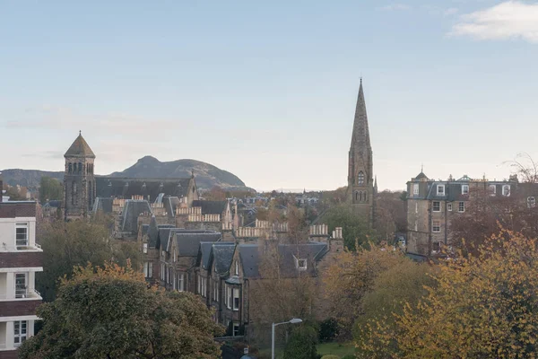 Edinburgh Skyline Merchiston Area United Kingdom — Stock Photo, Image