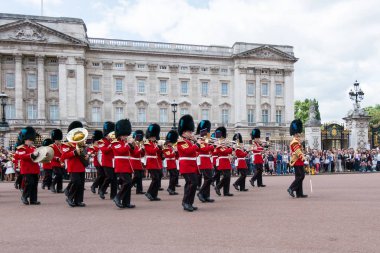 Londra, İngiltere - 25 Temmuz 2016 - Buckingham Sarayı sırasında Changi