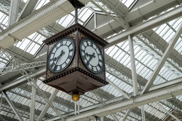 Punto de encuentro de Glasgow Central Train Station — Foto de Stock