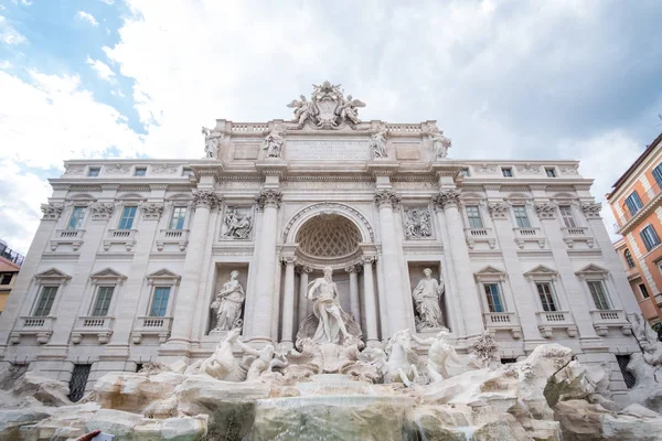 Fontana Trevi Oder Trevi Brunnen Der Brunnen Rom Italien Ist — Stockfoto