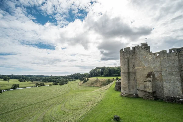 Alnwick Castle Alnwick Het Engelse Graafschap Van Northumberland Verenigd Koninkrijk — Stockfoto