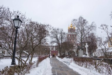Novodevichy Manastırı, Moskova, Rusya'nın en ünlü manastır