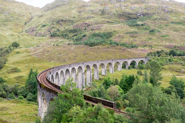 Glenfinnan viadukt in glenfinnan, inverness-shire, schottland. — Stockfoto