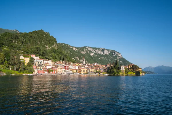 Paisaje Vista Del Lago Como Italia — Foto de Stock