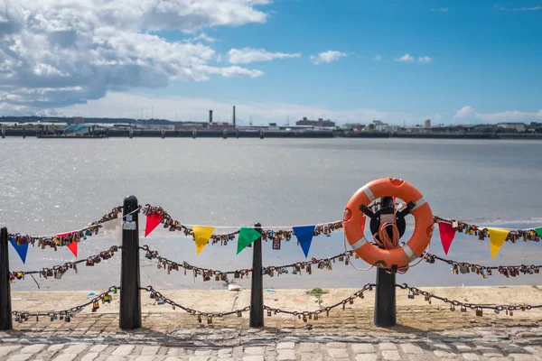 Liverpool Waterfront Albert Dock Yakınlarında Ngiltere — Stok fotoğraf