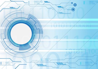 Mavi renkli teknoloji