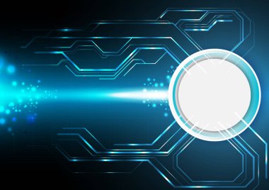 Mavi elektronik teknolojik altyapı