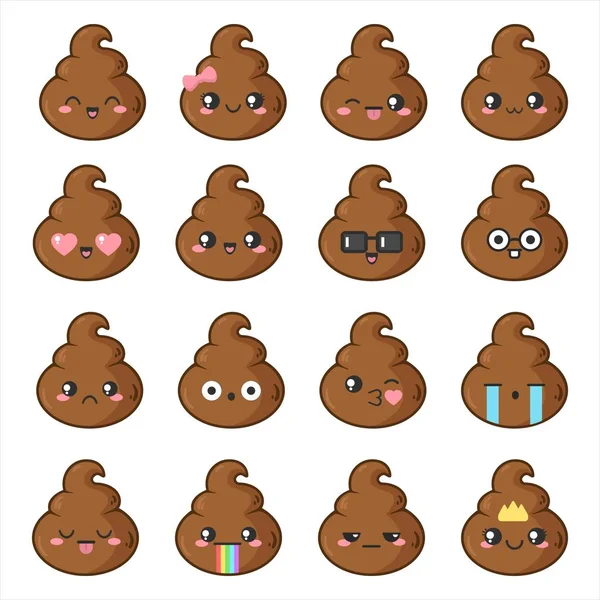 Şirin kaka simgeler kümesi