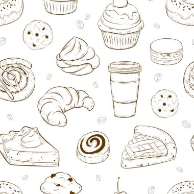 Sorunsuz vektör desen soluk mallar ile