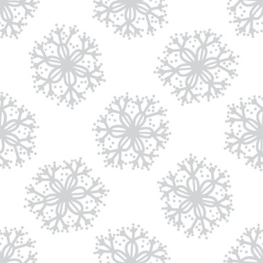 Gri gümüş ya da tek krom ışık, dikişsiz kar taneleri desenleri. Çok şirin bir tasarım. Baskı, paket, web sayfaları, kıyafetler için harika. Yeni yıl ve Noel ihale kış tarzı.