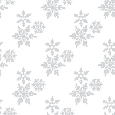 Gri gümüş ya da tek krom ışık, dikişsiz kar taneleri desenleri. Çok şirin bir tasarım. Baskı, paket, web sayfaları, kıyafetler için harika. Yeni yıl ve Noel ihale kış tarzı.