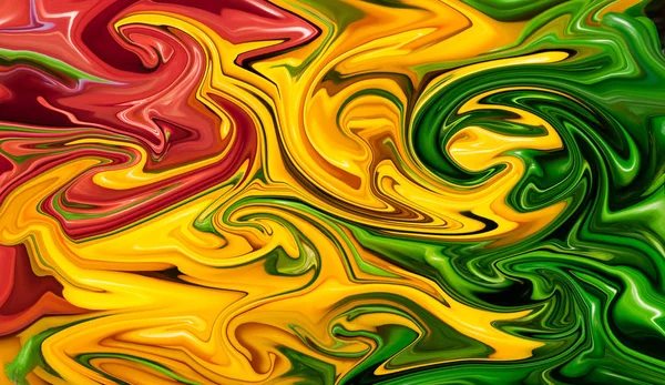 Colorato sfondo astratto, misto vivido concetto di pittura a colori — Foto Stock