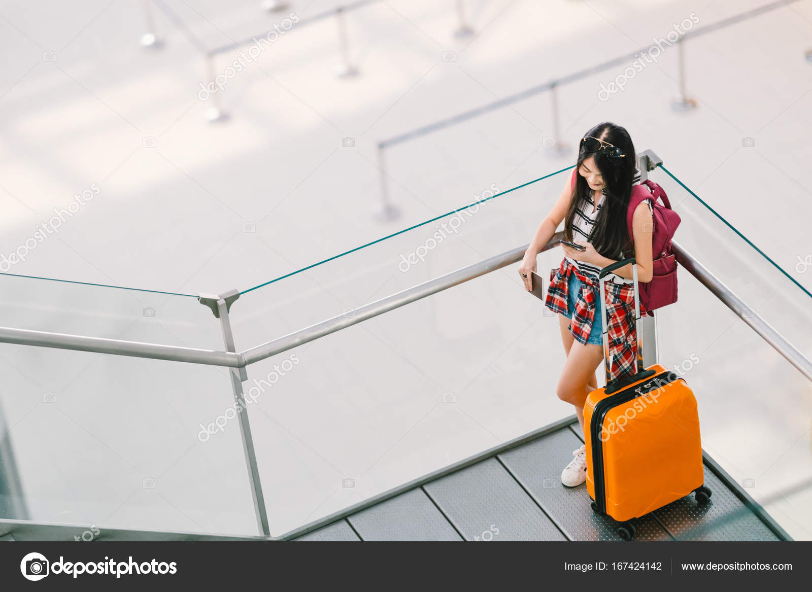 using backpack as checked luggage