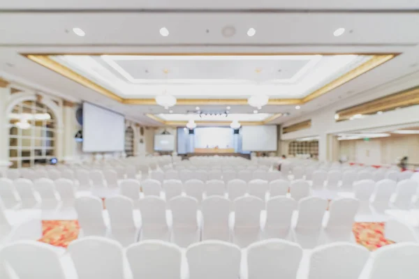 Bulanık Ufuk Modern Konferans Salonu Arka Plan Şirket Toplantı Kongre — Stok fotoğraf