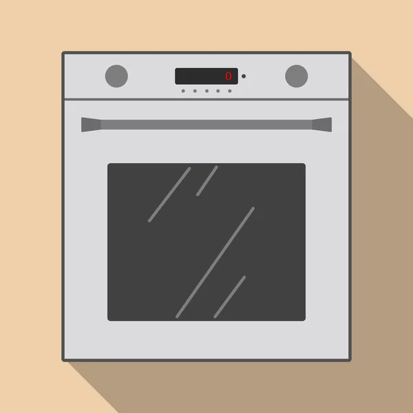 Oven pictogram vector — Stockvector