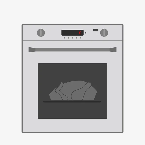 Vetor ícone forno —  Vetores de Stock