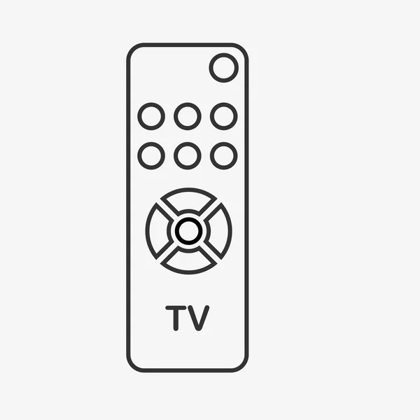 Remote control - vector icon isolated — Stock Vector