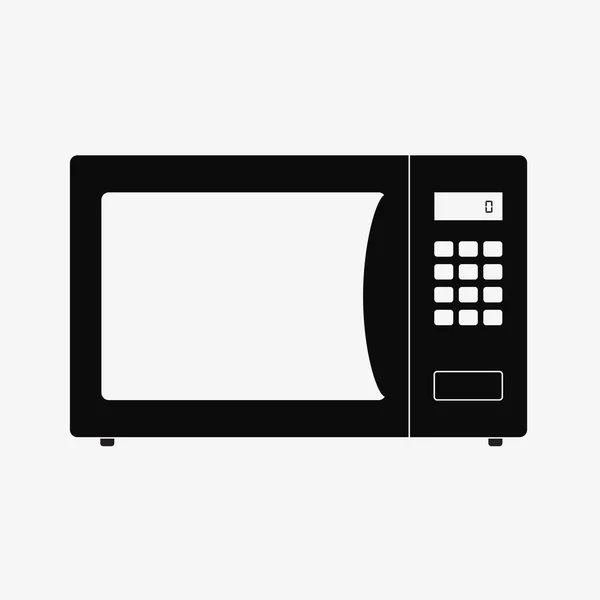 Flat Microwave icon — Stock Vector