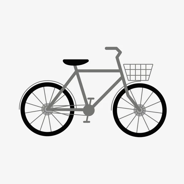 Cykel-ikonen vektor — Stock vektor