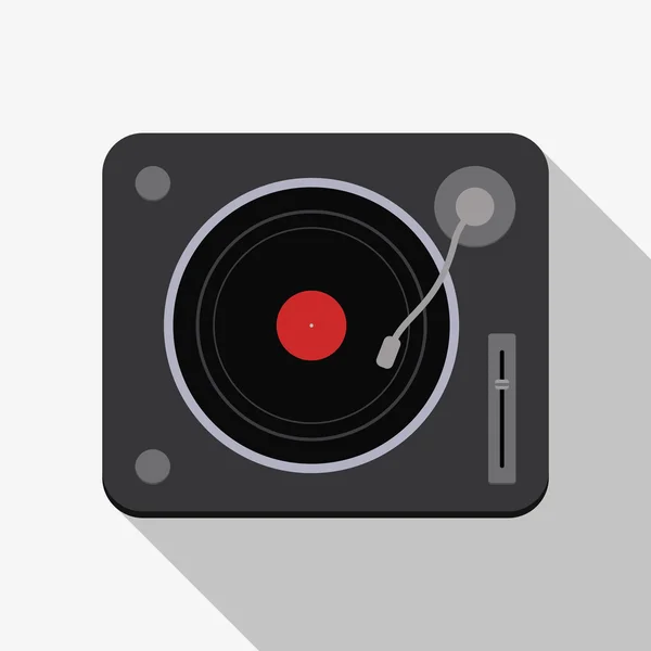 Векторная иллюстрация DJ-консоли — стоковый вектор