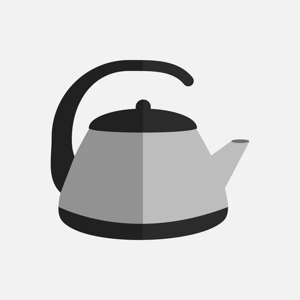 Вектор значка чайника — стоковый вектор