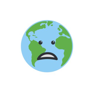 Beyaz arka plan üzerinde izole dünya Küre