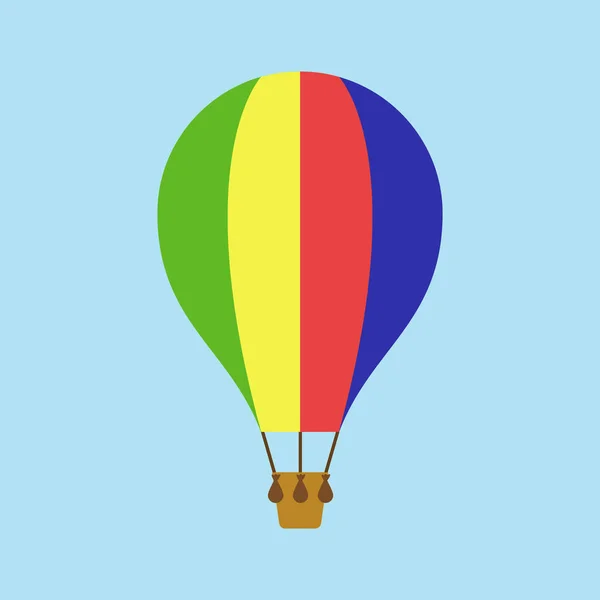 Horkovzdušný balón — Stockový vektor