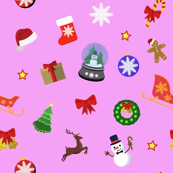 Christmas Icons set — Stok Vektör