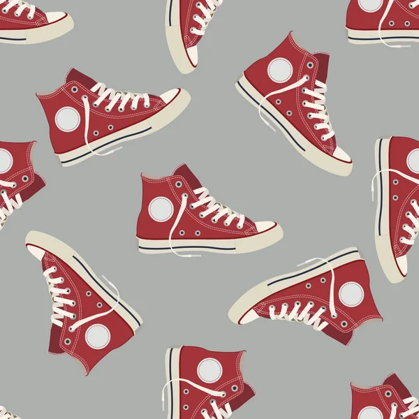 Icono de zapato de goma rojo — Vector de stock