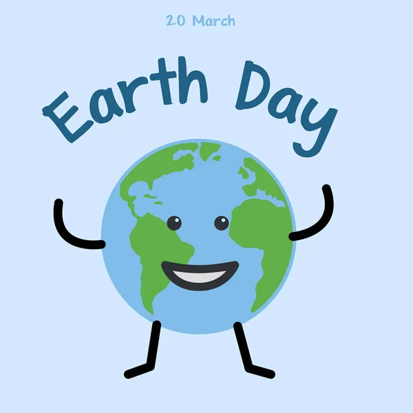 Earth day vector — Stock Vector