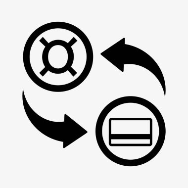 para dönüştürme simgesi
