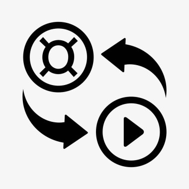 para dönüştürme simgesi