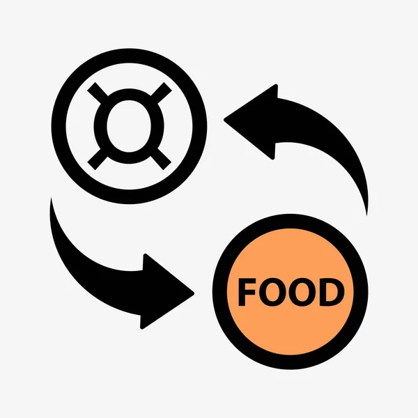 Значок конвертации денег — стоковый вектор