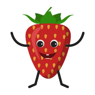 Çilek karakter simgesi