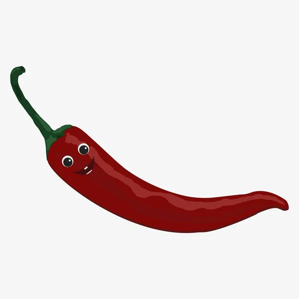 Icono de carácter de pimienta — Vector de stock