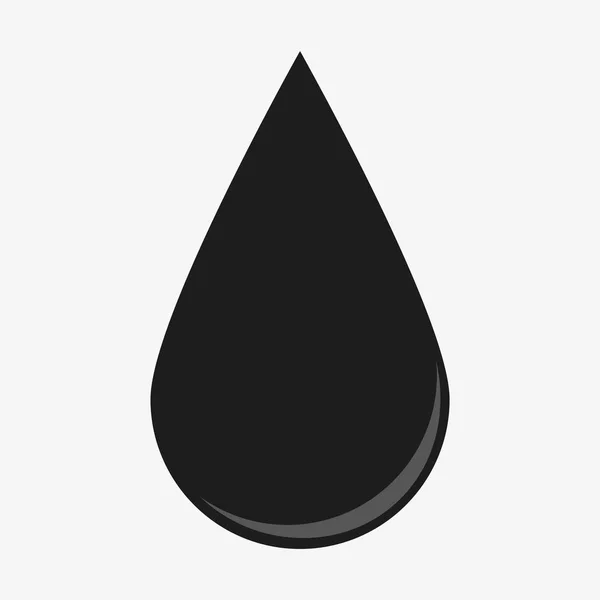 Vecteur de goutte d'huile — Image vectorielle