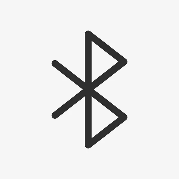 Bluetooth-Vektorsymbol — Stockvektor