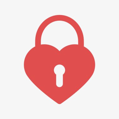 kalp kilit simgesi