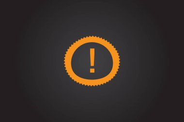 Lastik basınç. Vektör çizim.