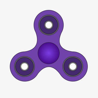 El spinner. Oyuncak kıpır