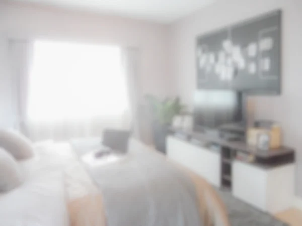 Defocus Hintergrund modern Interieur Schlafzimmer — Stockfoto