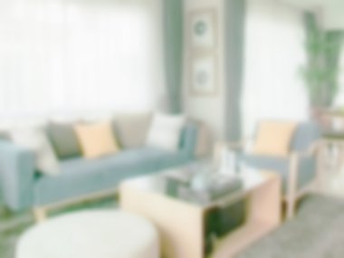 Odak arka plan iç oturma odası