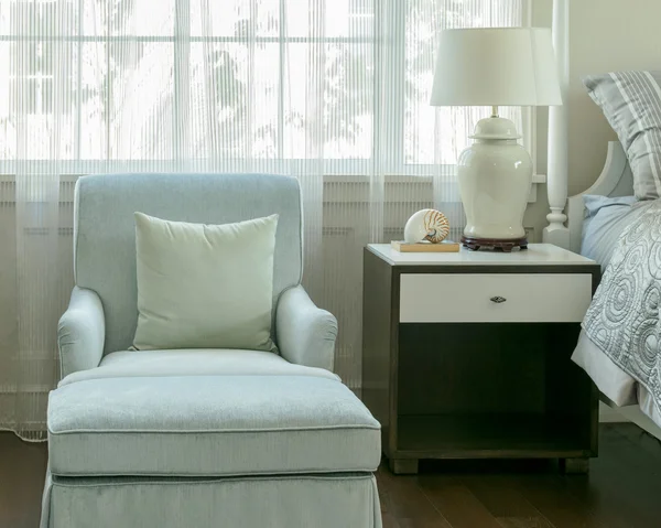 luxury sofa in classic style bedroom interior