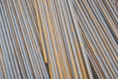 Çelik çubuklar veya Beton İnşaat güçlendirmek için kullanılan barlar